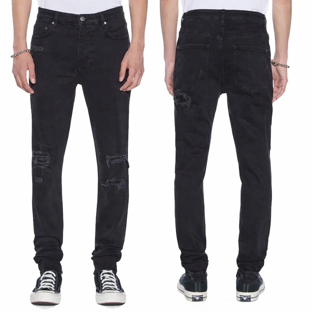 Ksubi Chitch Boneyard Black Distressed Jeans
